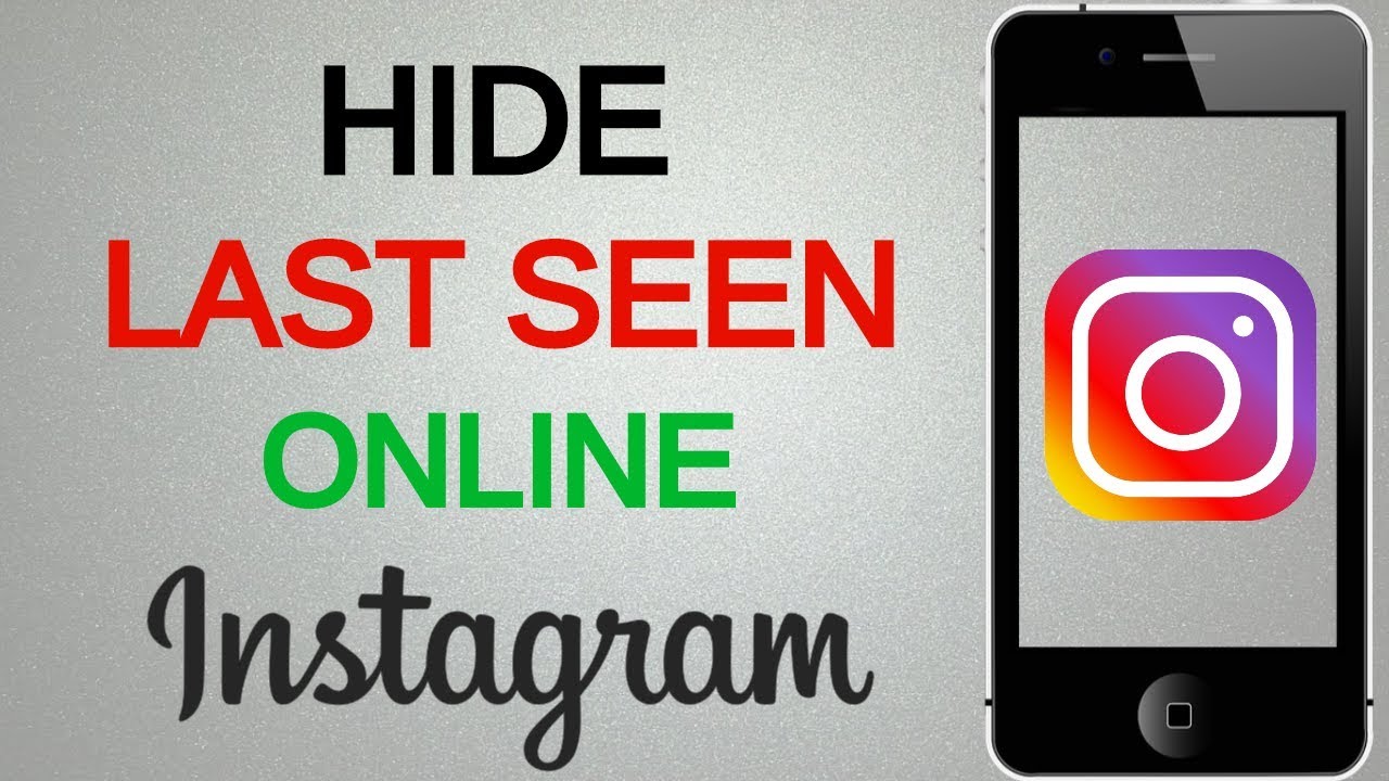How To Hide Last Seen Active Online on Instagram