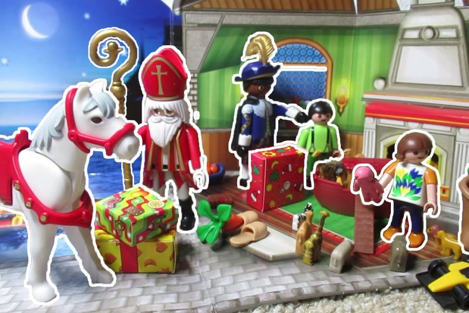 PLAYMOBIL Sinterklaas Adventkalender openmaken! (Met nichtje van 5)