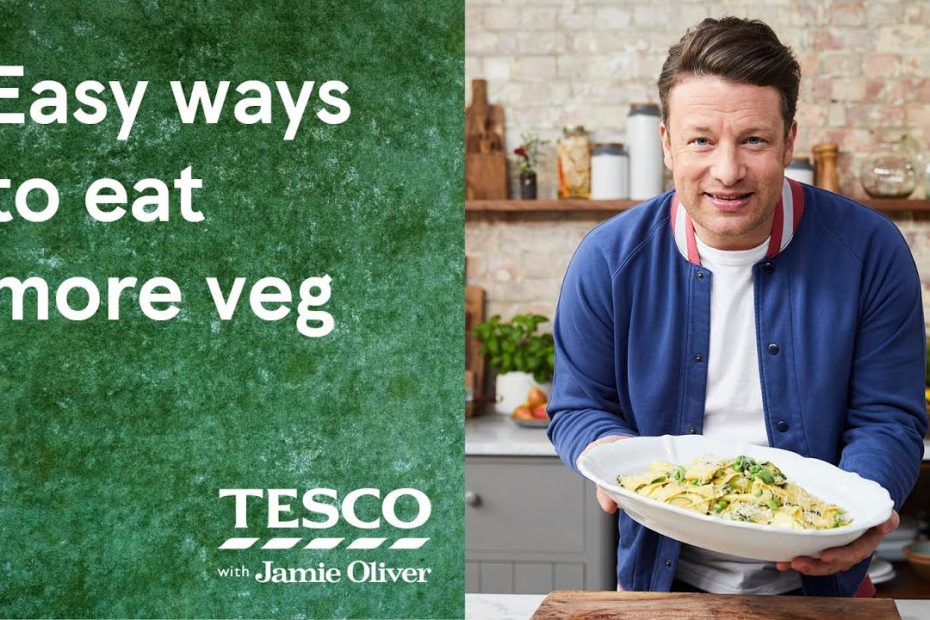Pea and courgette pasta | Tesco with Jamie Oliver