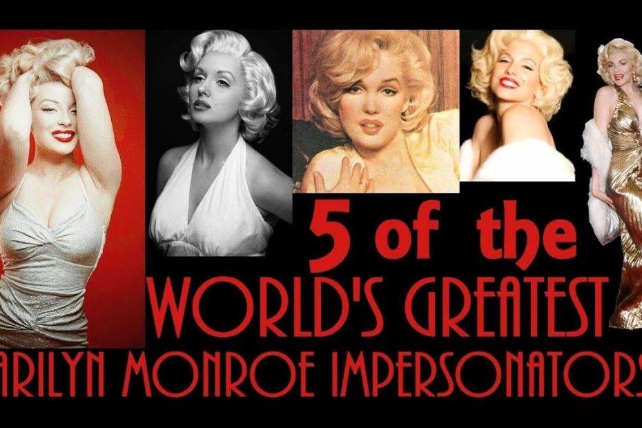 5 of the World's Greatest Marilyn Monroe Tribute Artists (2 of 3)