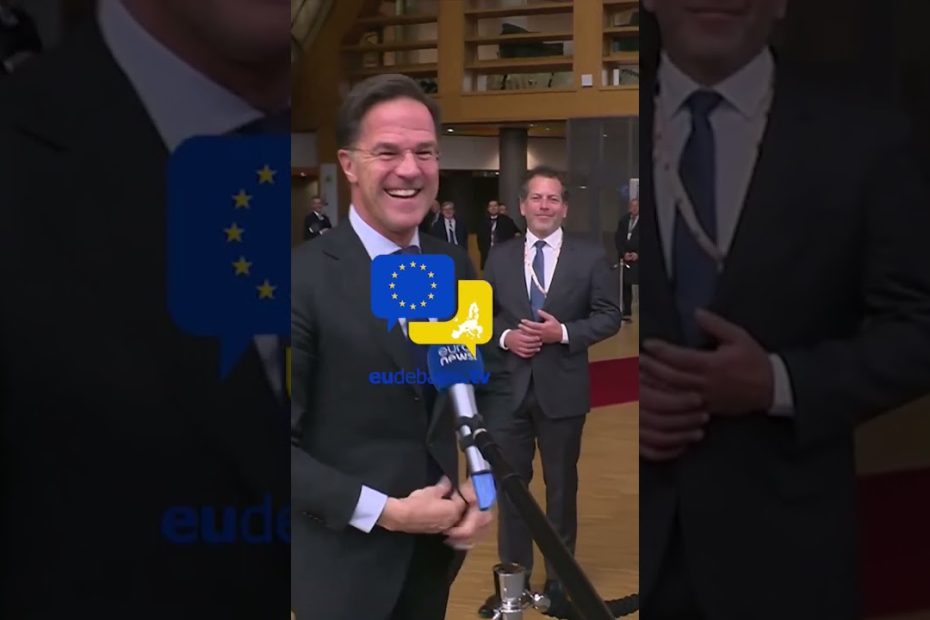 Mark Rutte ???????? Dutch PM is a happy EU leader!