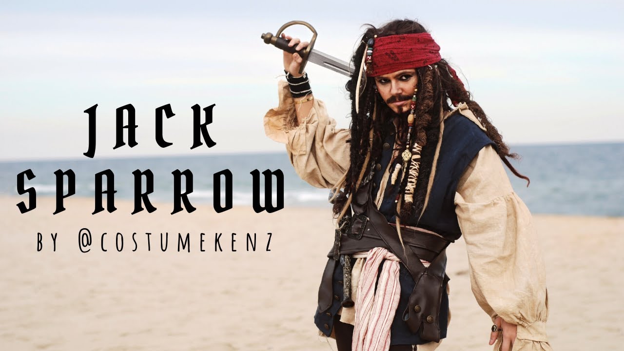 Captain Jack Sparrow Cosplay | Pirates of the Caribbean Costume