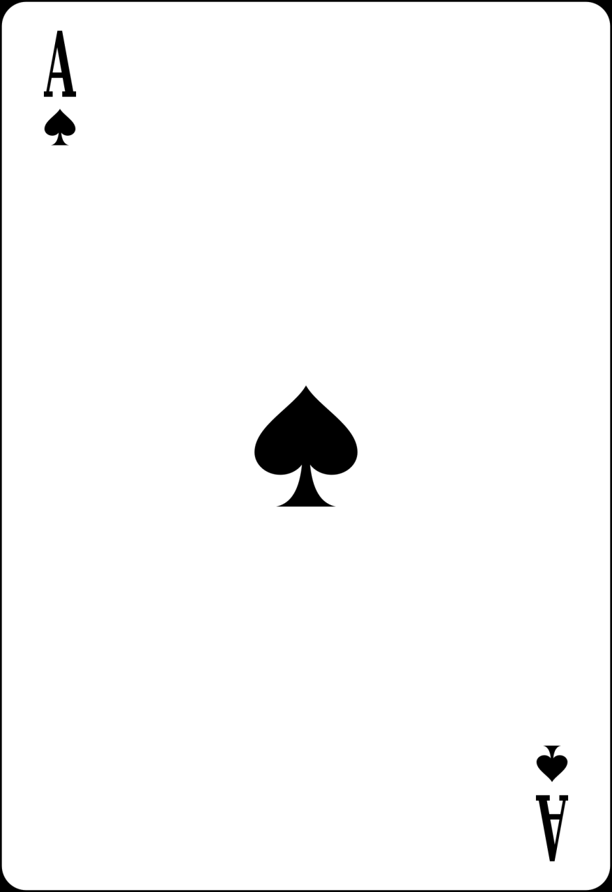 king of spades svg