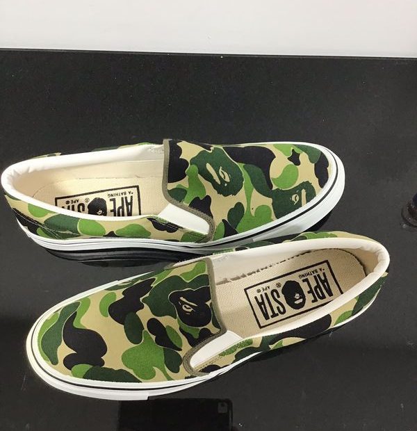 Bape Abc Slip On Green Camo Size 11 For Sale In Miami, Fl - Offerup | Diy Shoes  Vans, Green Camo, Vans Slip On
