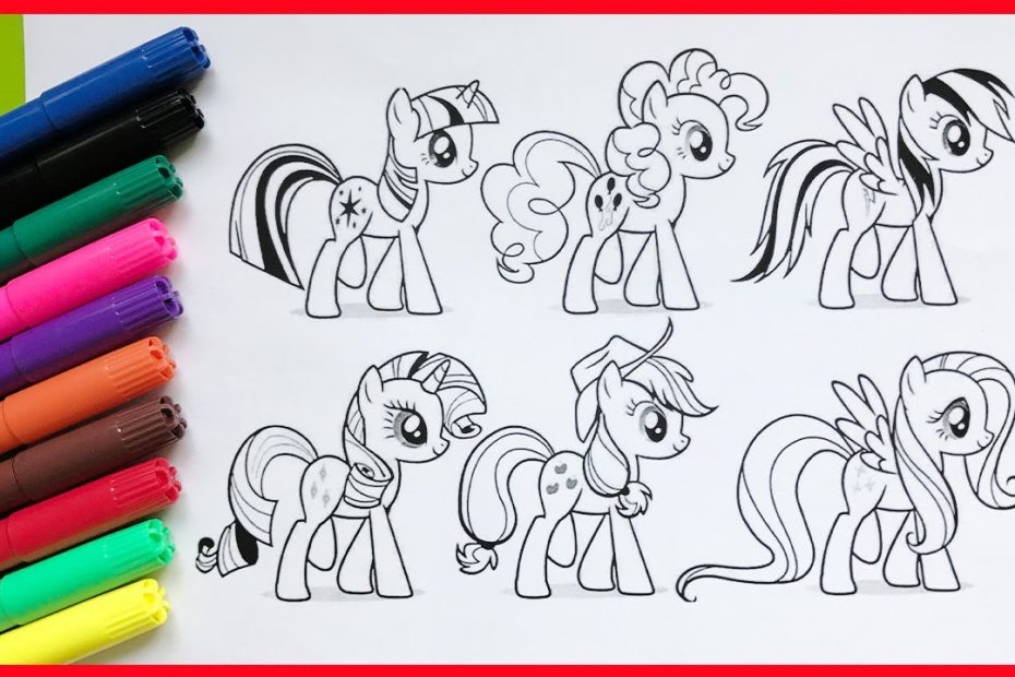 Đồ Chơi Trẻ Em | Tô Màu Tranh My Little Pony | Bé Học Màu Sắc Và Học Vẽ  (Chim Xinh) - Youtube