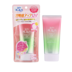Kem chống nắng Skin Aqua Tone Up UV Essence Happiness Aura 80g
