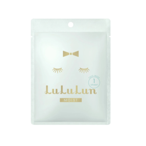 Mặt nạ cấp ẩm Lululun Face Mask Moist màu xanh 10 miếng