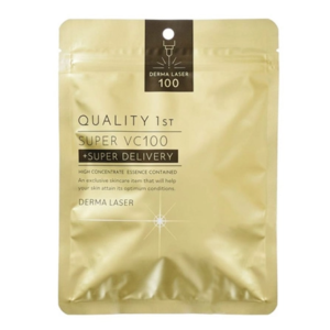 Mặt nạ dưỡng da chuyên sâu Quality 1st Super VC100 Derma Laser Vàng - Se khít lỗ chân lông